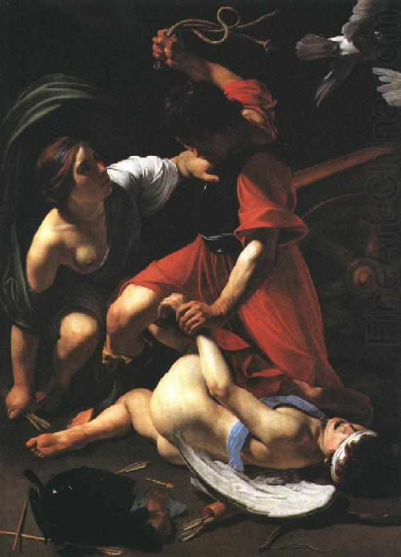 Cupid Chastised sg, MANFREDI, Bartolomeo